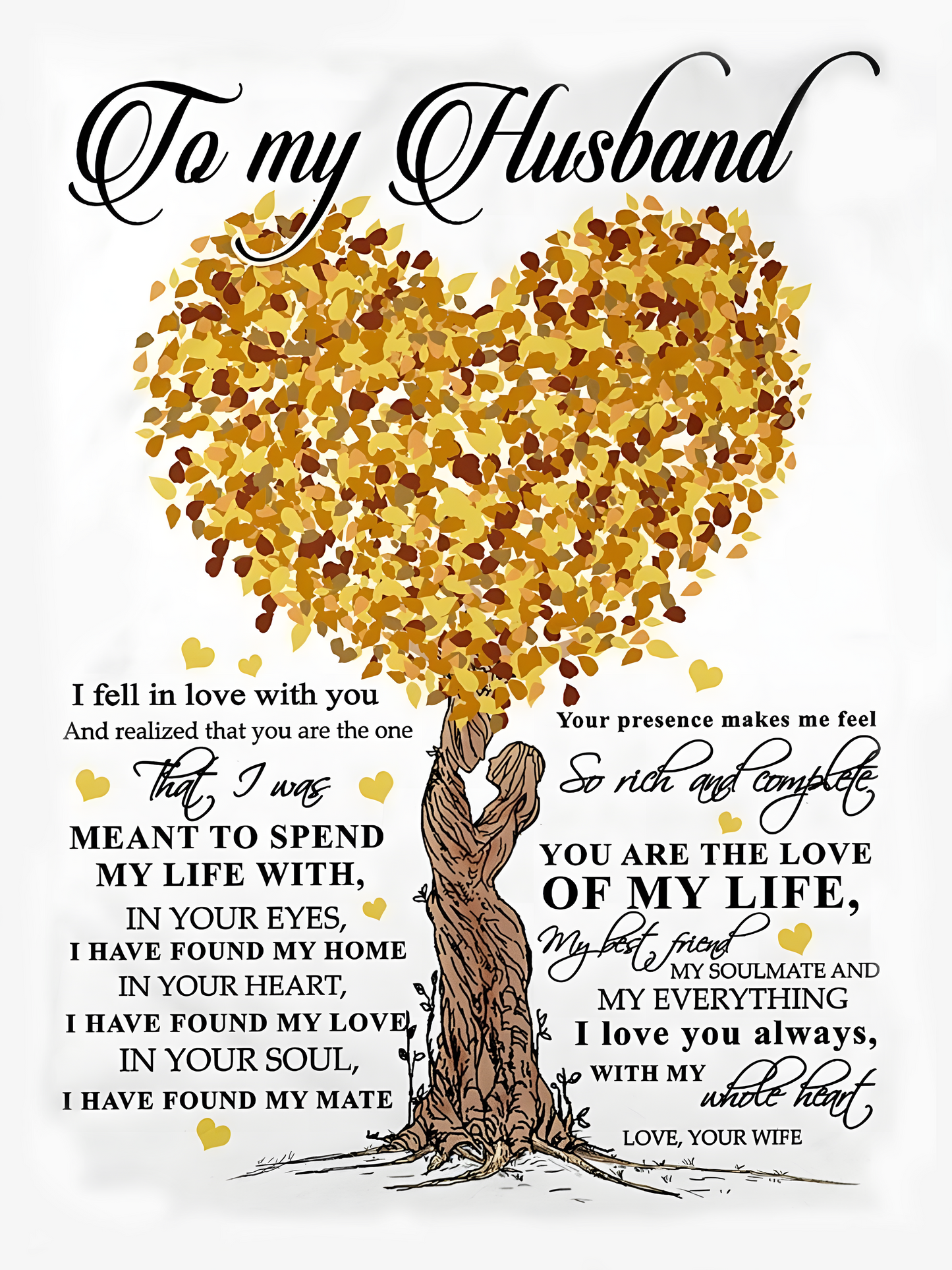 To My Husband Pillow – A Little Comfort From Wife