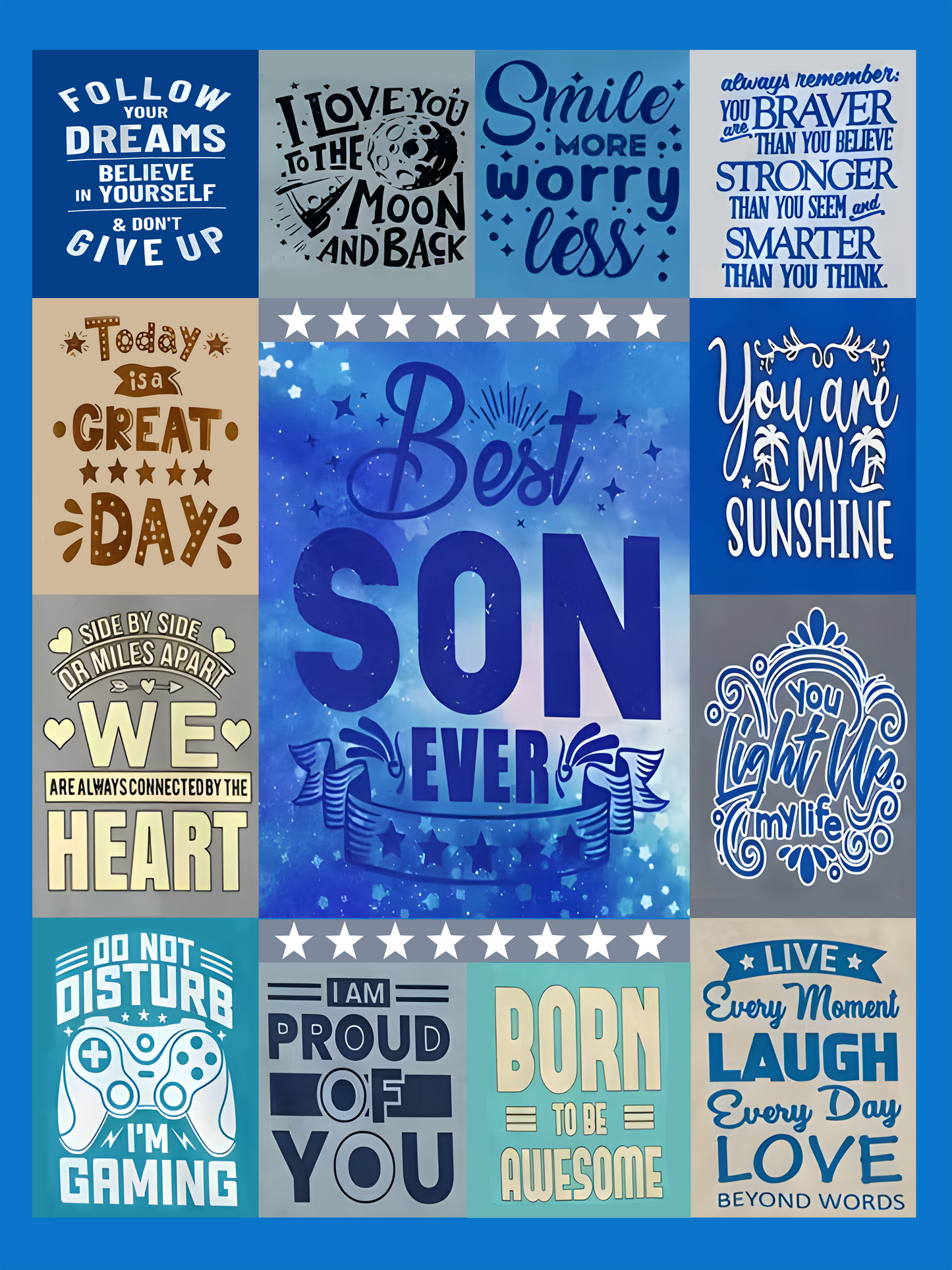 To My Son Blanket – Carries All My Love From Dad