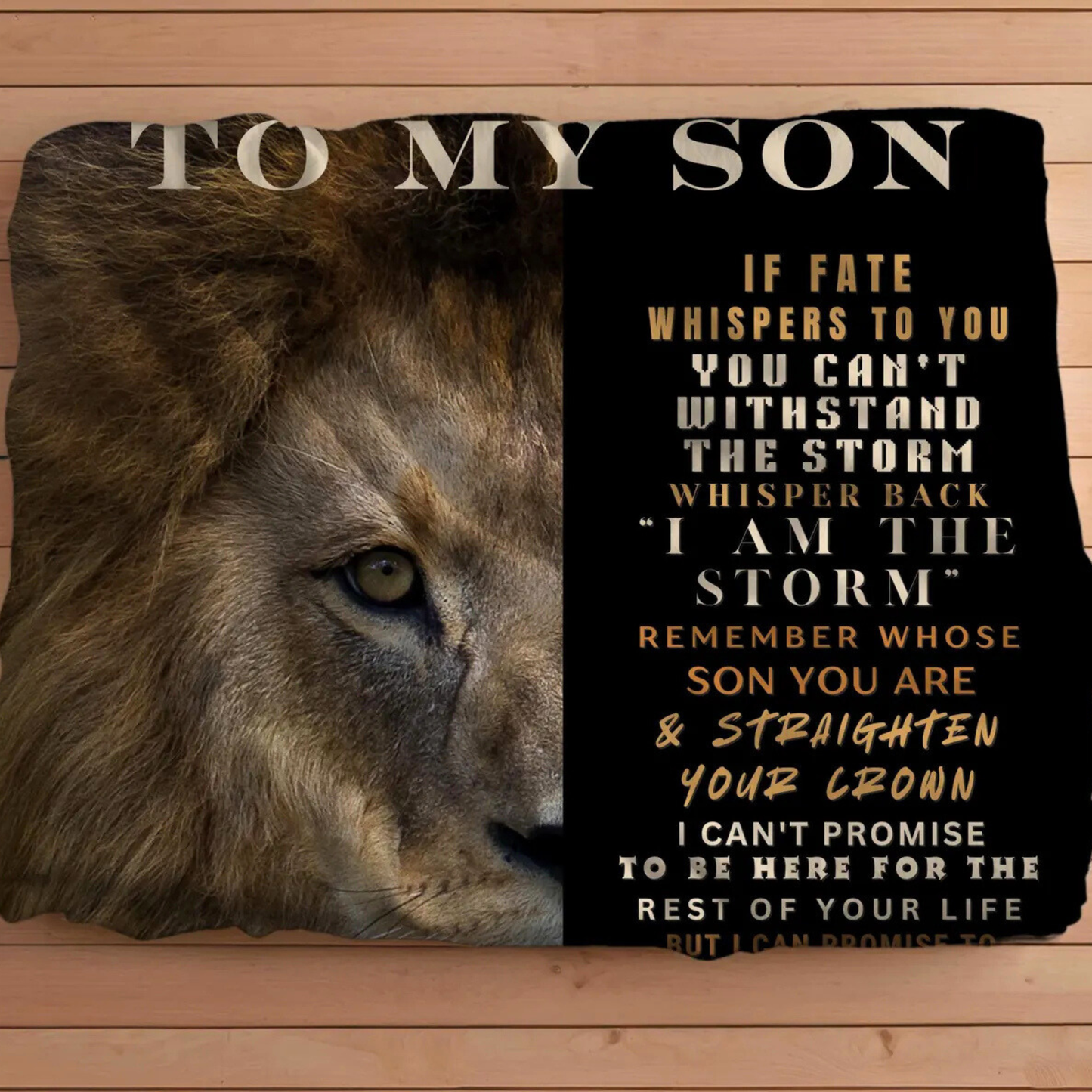 Warm Blanket Gift for Son – Comfort From Mom