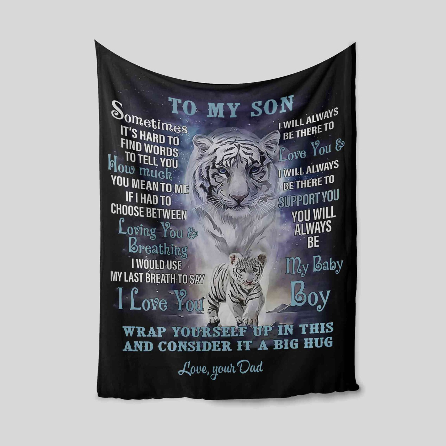 Special Gift For Son Blanket - From Dad