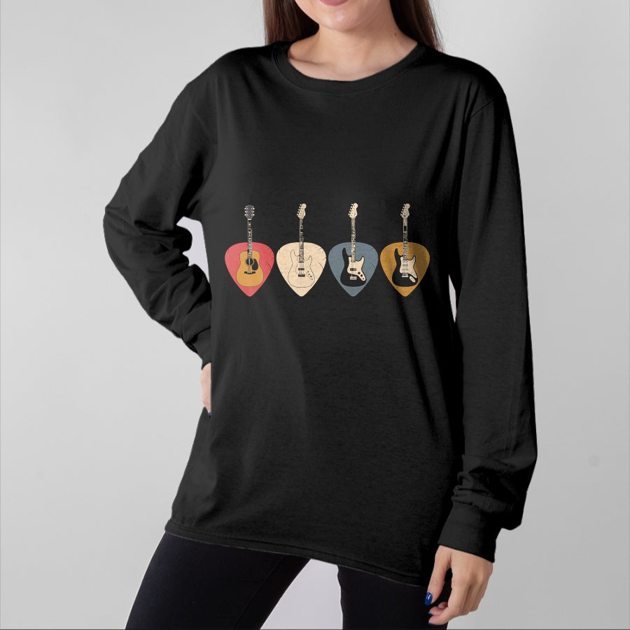 Guitar Lover Shirt, Funny Guitar UnisexT-Shirt/Hoodie/Sweatshirt HLT00 - Funny Guitar Design for Men Women Guitarist Guitar Player T-Shirt (2)