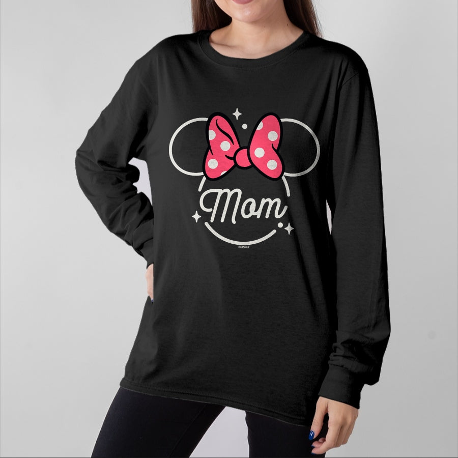Gift for Mom Shirt, Funny Mom Unisex T-Shirt/Hoodie/Sweatshirt HLT00 - Disney Minnie Mouse Mom Head Icon Magic Motherโs Day T-Shirt