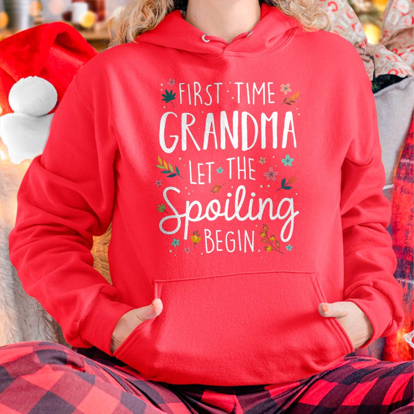 FIRST TIME GRANDMA T-SHIRT – PERFECT GIFT FOR NEW GRANDMAS - MTNN00 (SKU8-GRA00)
