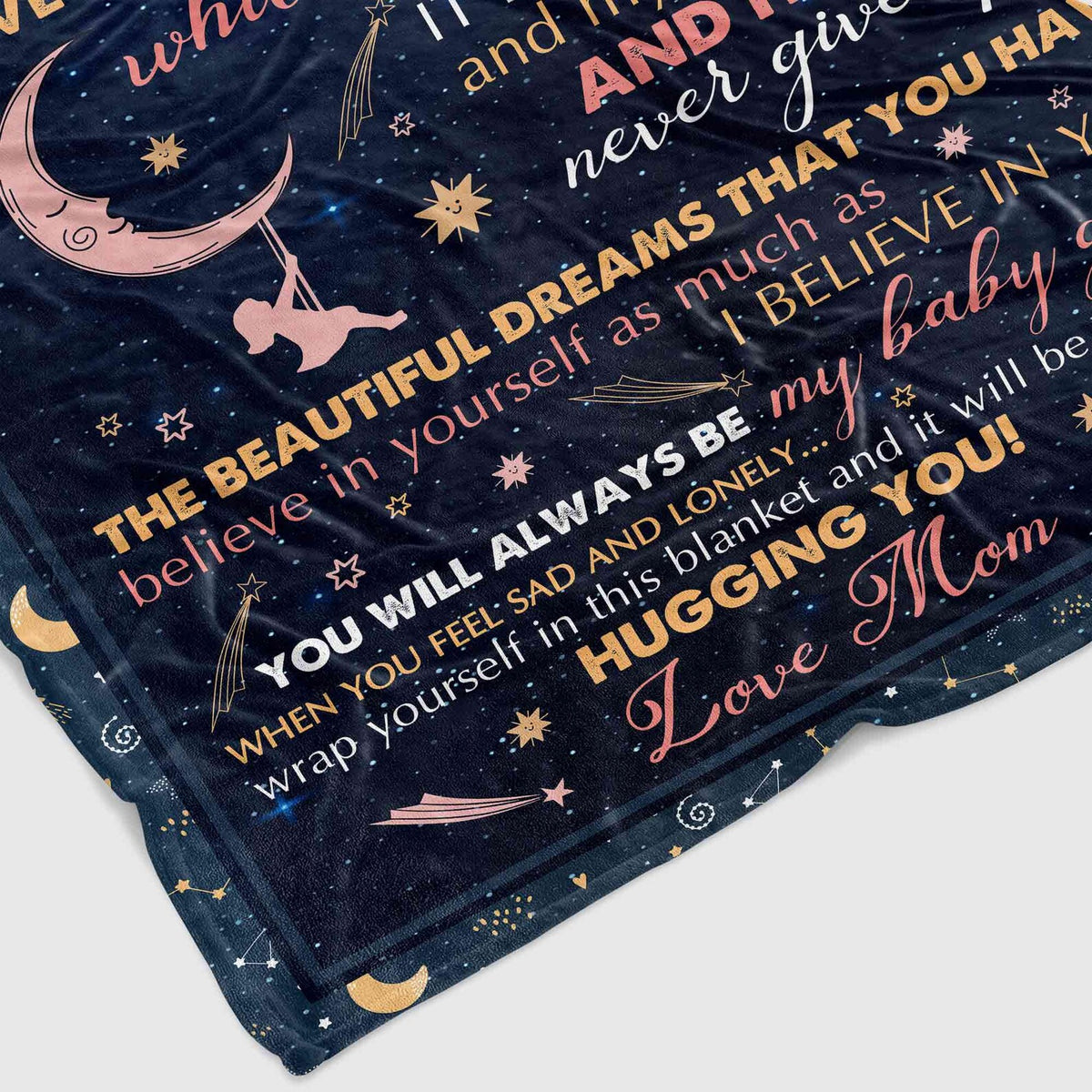 Special Gift For Your Daughter Blanket - From Mom