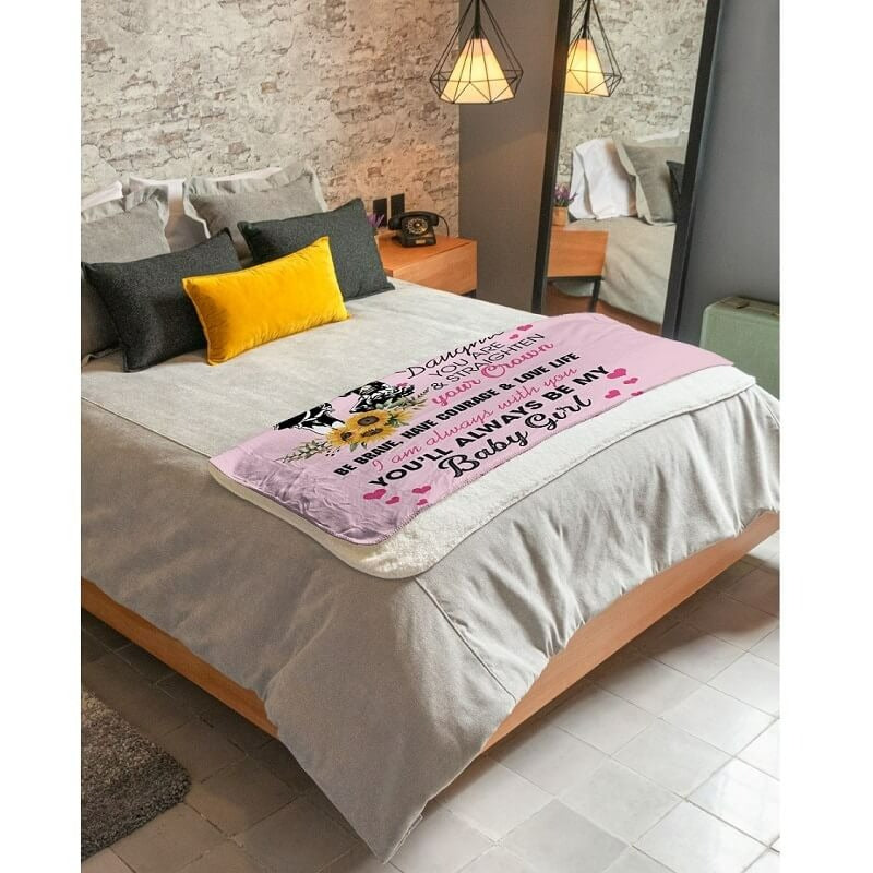 Special Gift For Your Daughter Blanket - From Mom