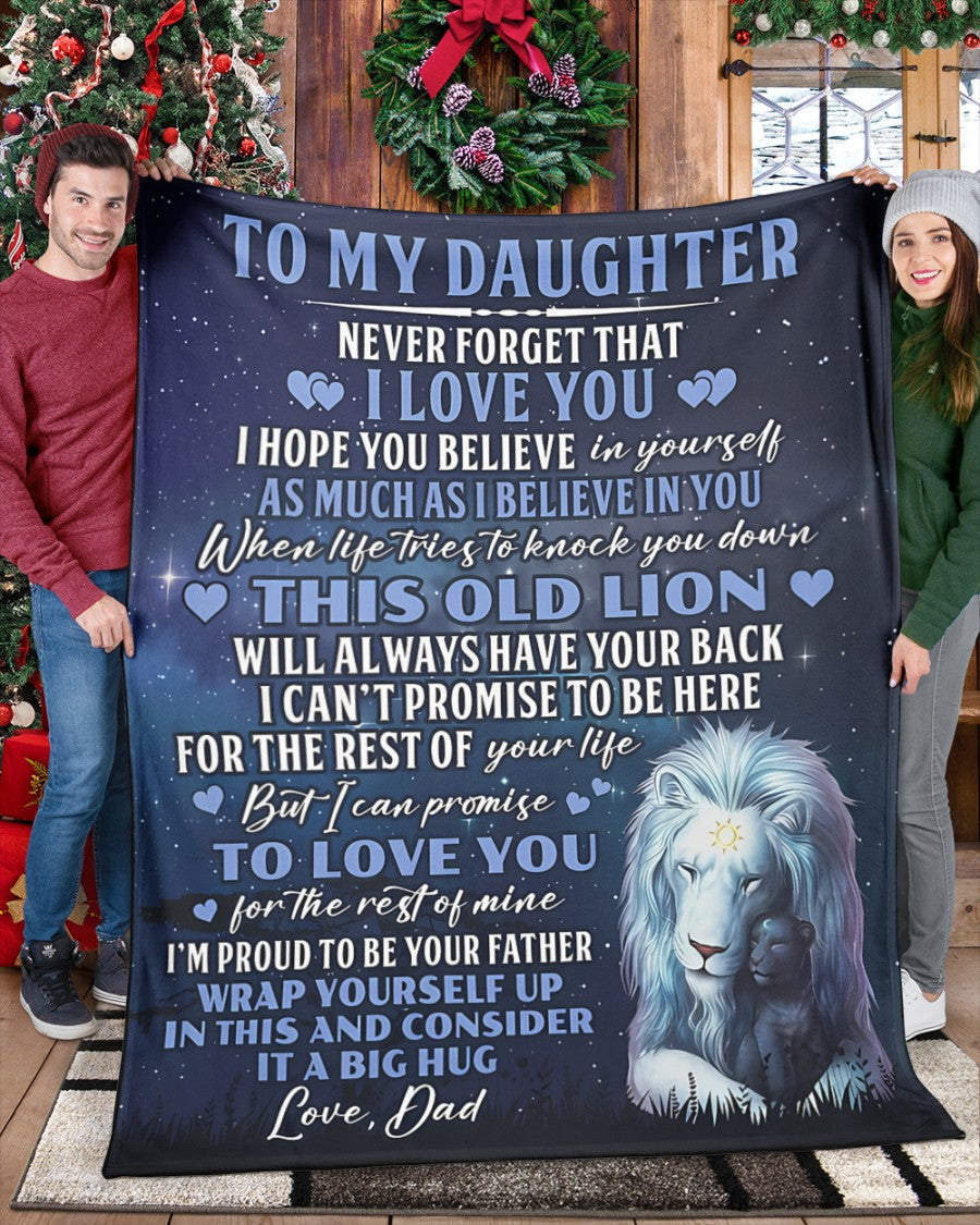 Special blanket for Daughter - From Dad blanket