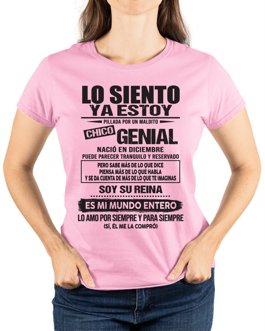 Diciembre - Chico genial Nació en diciembre - Regalo especial para novia - T12 (SKU04-18)
