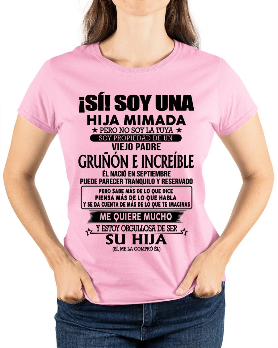 (Septiembre) Padre Increíble - Regalo especial para hija - T09 (Sku.TbnA16)