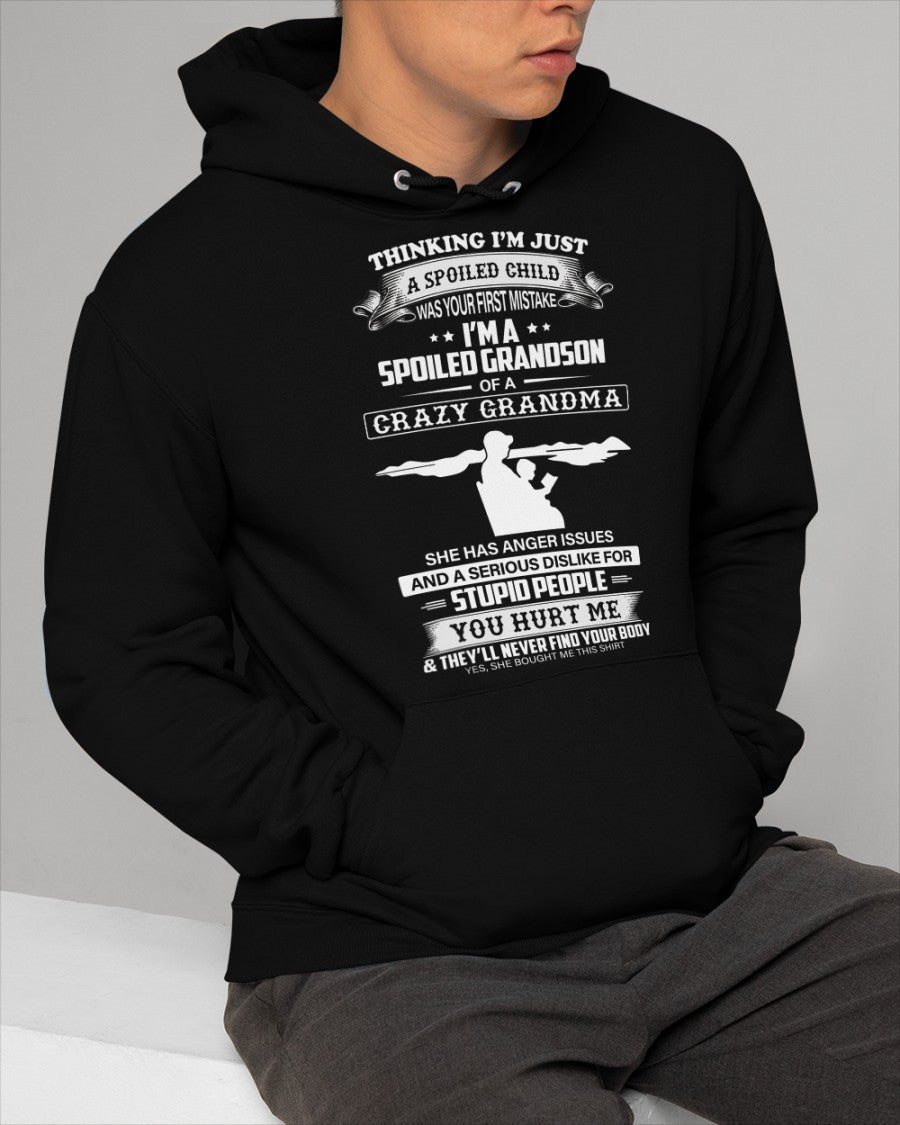 Spoiled by Grandma Shirt – From Grandma to Grandson MTNN00 (SKU-GMS2-00)
