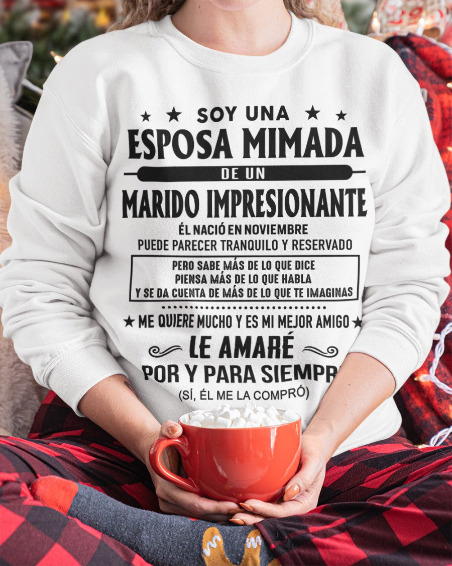 Noviembre Marido Impresionante - Regalo especial para Esposa - T11 (Sku.Tbn16-11)
