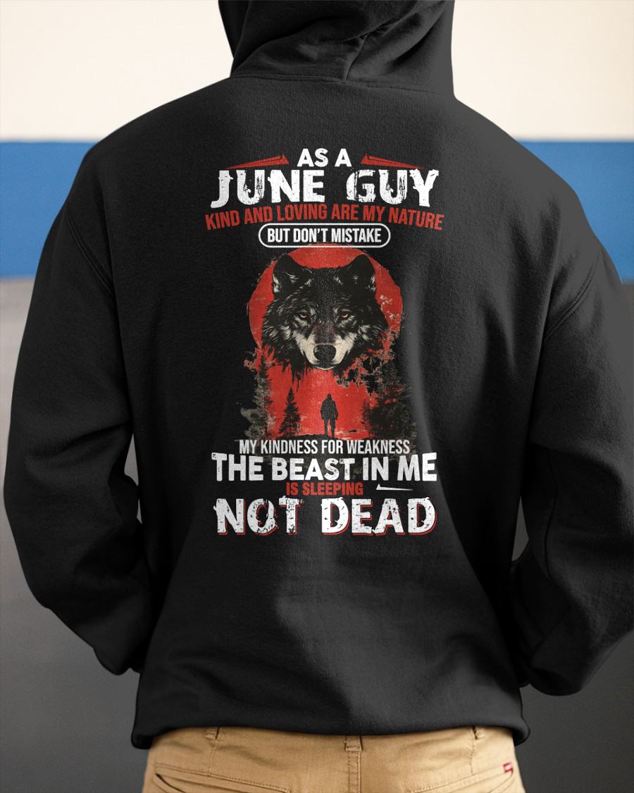JUNE - KIND AND LOVING ARE MY NATURE - BIRTHDAY T-SHIRT FOR MEN - MTNN06 (SKU26T-01-17-06)