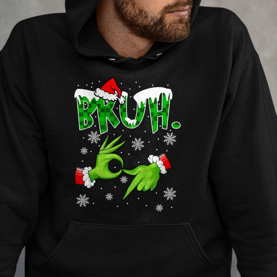 Bruh 67 Six Seven 6 7 Meme Christmas Funny Gen Alpha Slang T-Shirt - Christmas Unisex T-Shirt/Hoodie/Sweatshirt - HNDS00