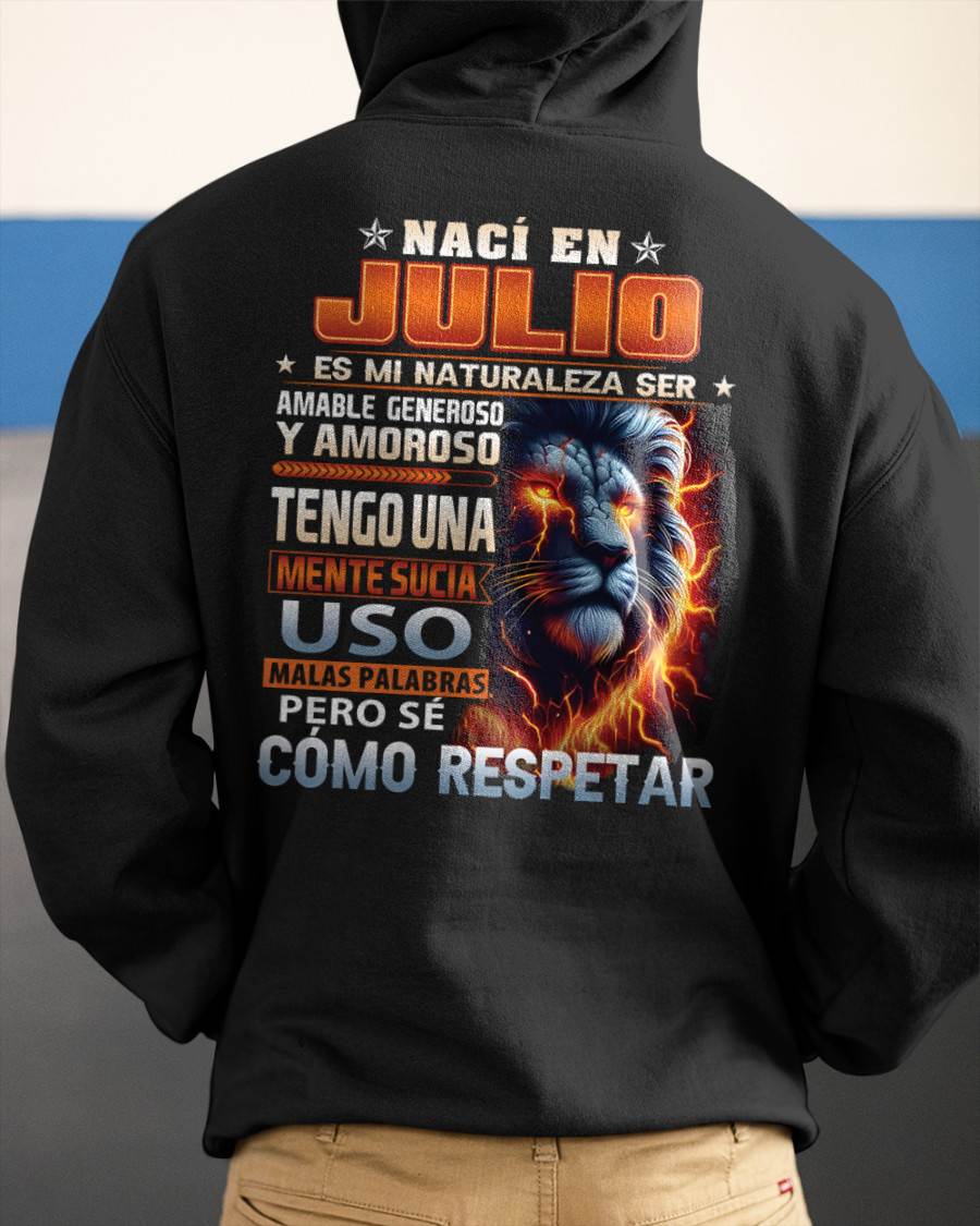 JULIO - MENTE SUCIA PERO S�� RESPETAR - REGALO DE CUMPLEA��OS PARA HOMBRES - MTNN07sp (SKU10-68-07)