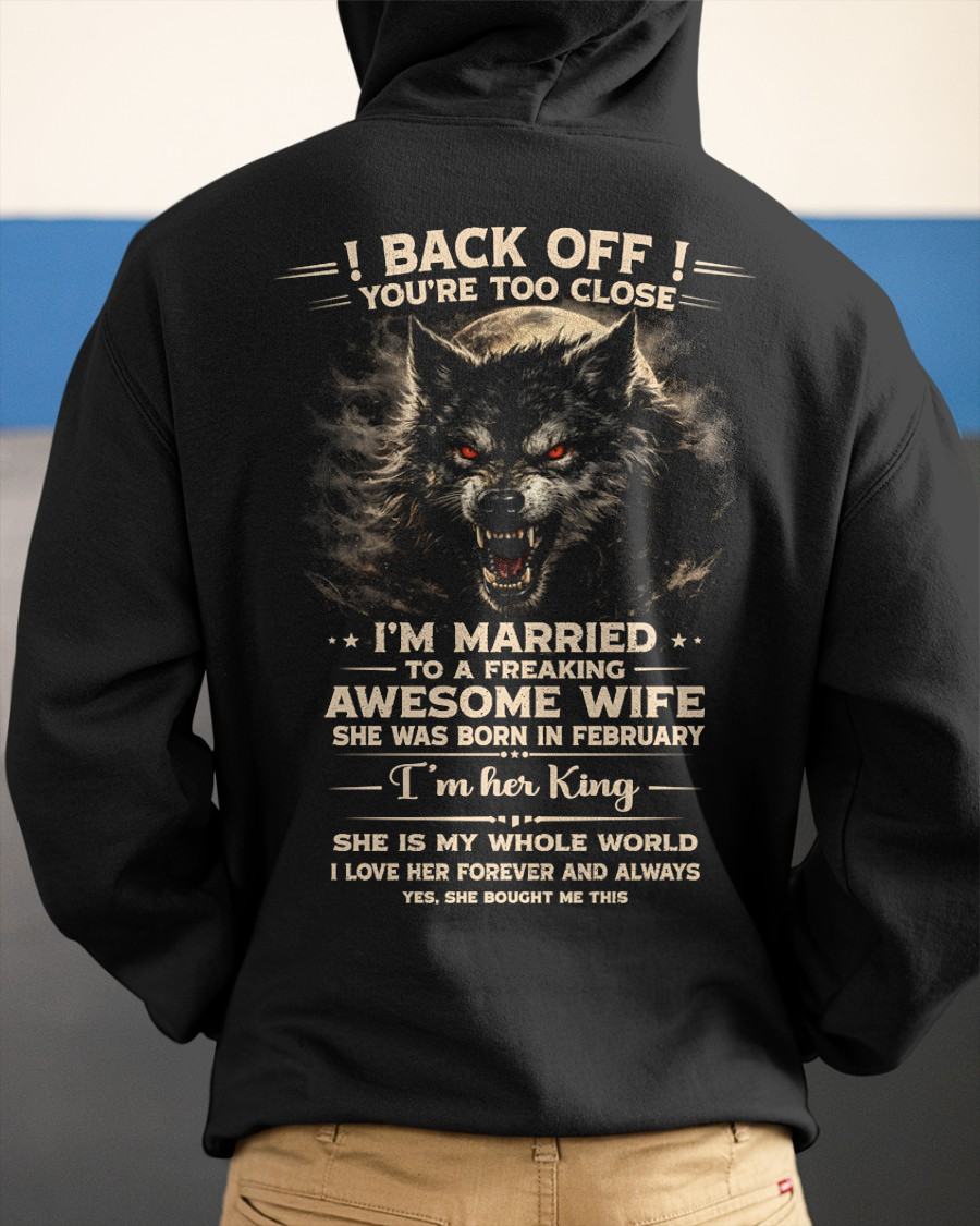 FEBRUARY - BACK OFF! YOU'RE TOO CLOSE - GIFT FROM WIFE - MTNN02 (SKU26T-01-25-02)