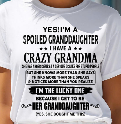 LUCKY GRANDDAUGHTER! - FROM GRANDMA - HNDS00 (SKU12-119-00)