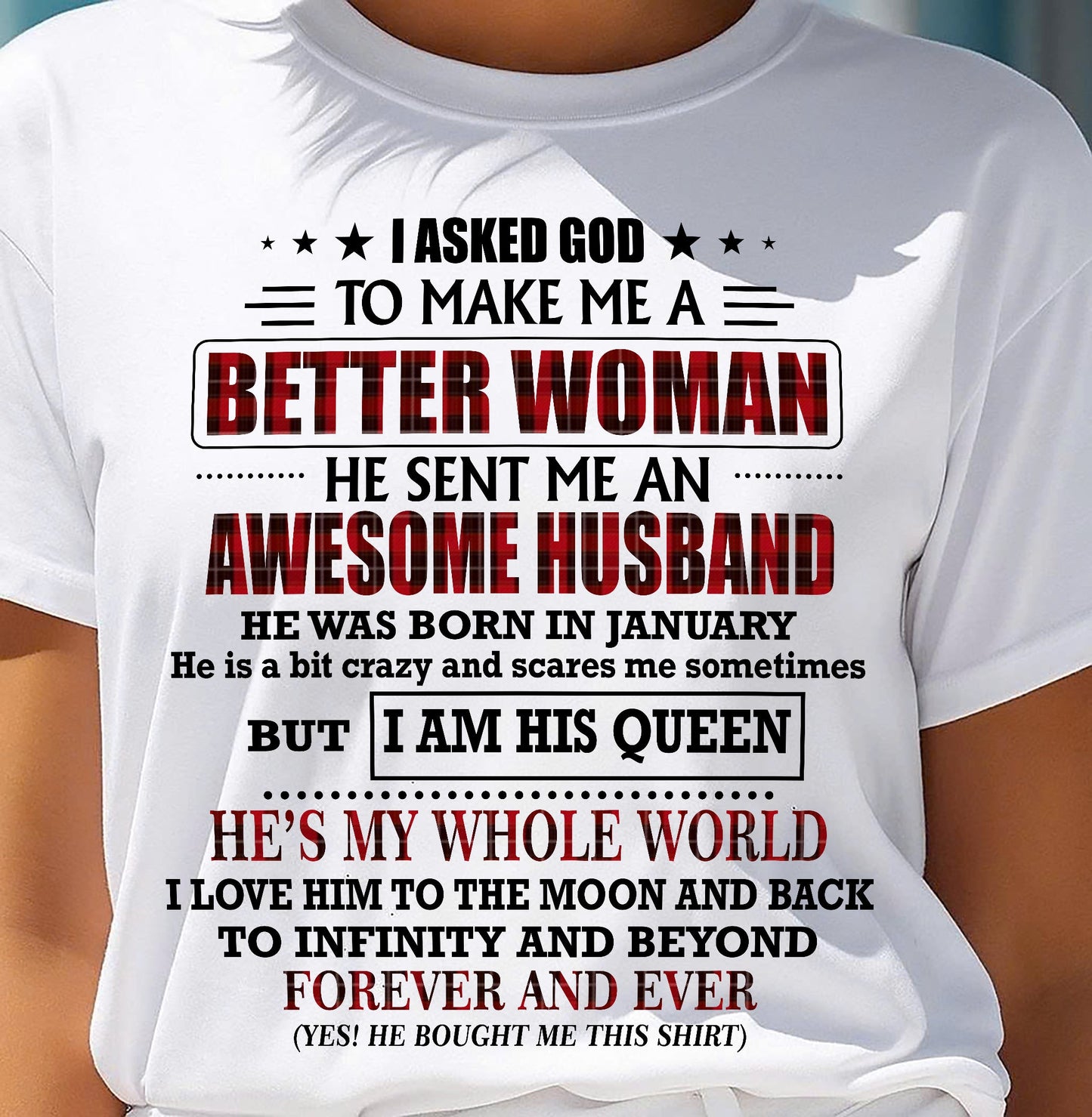 JANUARY - GOD SENT ME AN AWESOME HUSBAND - GIFT FROM HUSBAND - MTNN01 (SKU12-321-01)