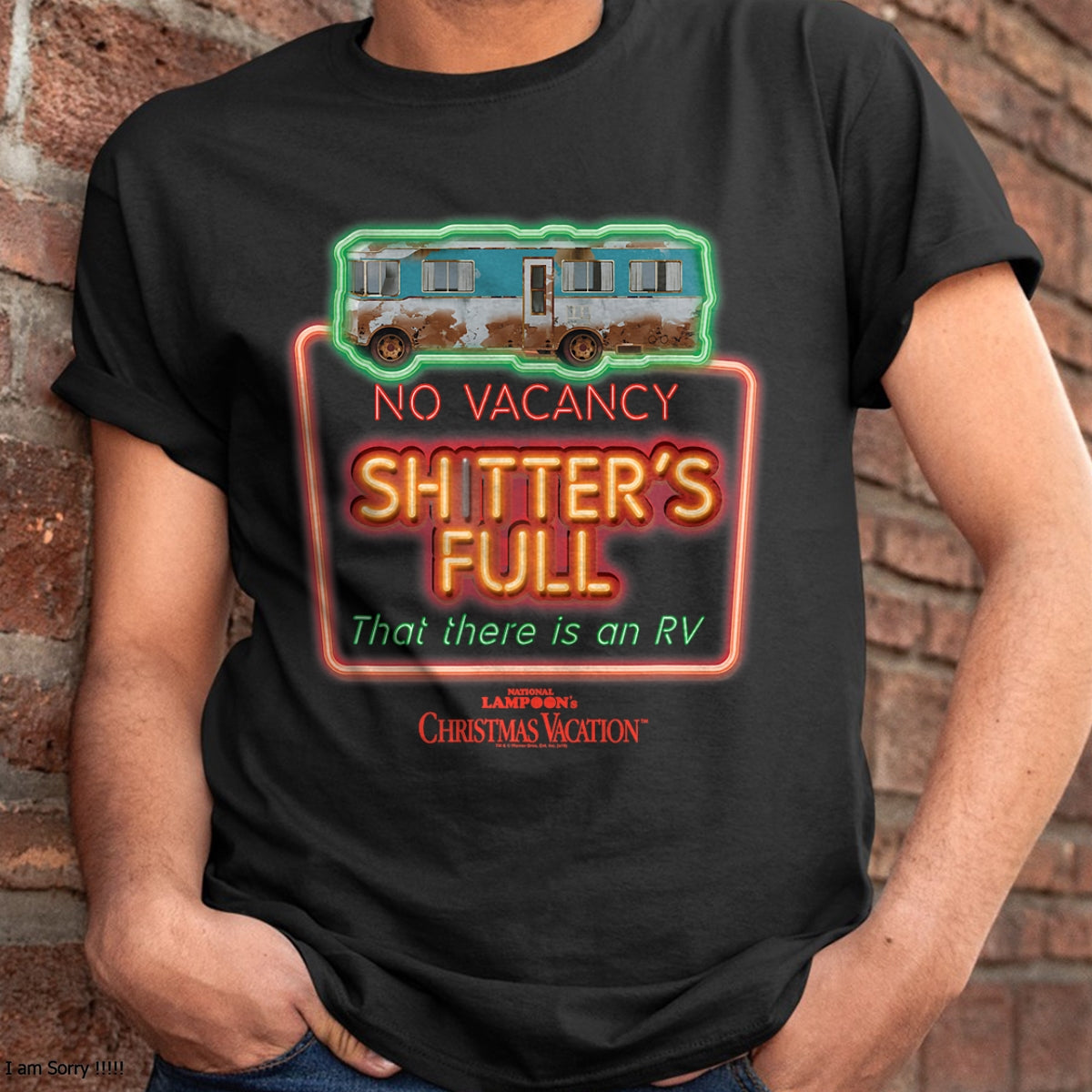 Christmas Vacation No Vacancy Shtter's Full Christmas T-Shirt - Christmas Unisex T-Shirt/Hoodie/Sweatshirt - HNDS00