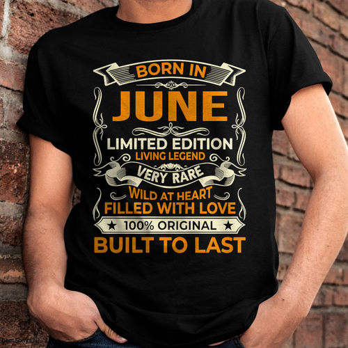 Born In June – Limited Edition Living Legend - T-Shirt For Men - MTNN06 (SKU2605-226-06) (Copy)