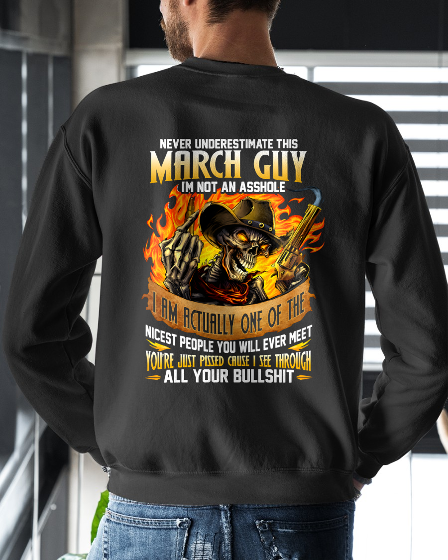 MARCH GUY – I SEE THROUGH ALL YOUR BULLSH*T – SKULL GRAPHIC T-SHIRT FOR MEN - MTNN03 (SKU2607-290-03)