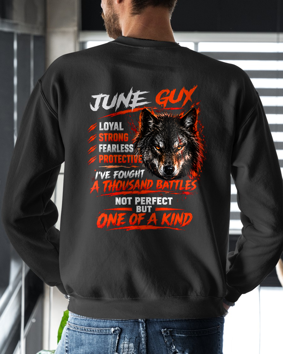 JUNE GUY – I'VE FOUGHT A THOUSAND BATTLES – ONE OF A KIND – T-SHIRT FOR MEN - MTNN06 (SKU2610-18-06)