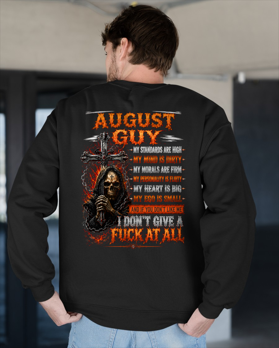 AUGUST GUY – MY STANDARDS ARE HIGH, MY MIND IS DIRTY – T-SHIRT FOR MEN - MTNN08 (SKU2608-402-08)