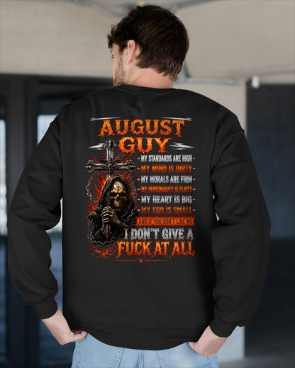 AUGUST GUY – MY STANDARDS ARE HIGH, MY MIND IS DIRTY – T-SHIRT FOR MEN - MTNN08 (SKU2608-402-08)