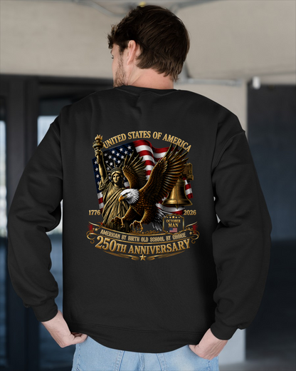 OCTOBER MAN – 250TH ANNIVERSARY AMERICAN EAGLE – T-SHIRT FOR MEN - MTNN10 (SKU2606-241-10)