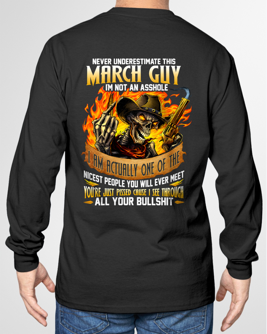 MARCH GUY – I SEE THROUGH ALL YOUR BULLSH*T – SKULL GRAPHIC T-SHIRT FOR MEN - MTNN03 (SKU2607-290-03)