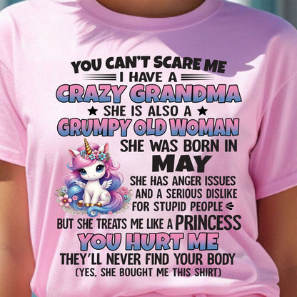 MAY - YOU CAN'T SCARE ME - GIFT FROM GRANDMA - MTNN05 (SKU09-106-05)