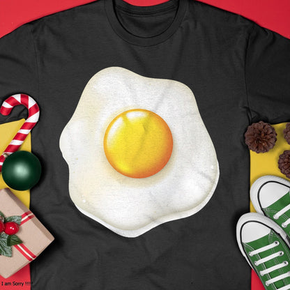 Egg Costume T-Shirt Funny Christmas  Halloween Egg Shirt T-Shirt - Christmas Unisex T-Shirt/Hoodie/Sweatshirt - HNDS00