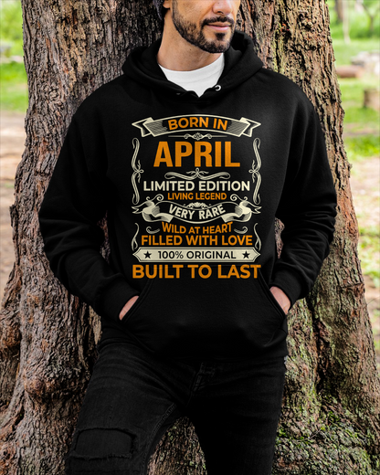 Born In April – Limited Edition Living Legend - T-Shirt For Men - MTNN04 (SKU2605-226-04) (Copy)