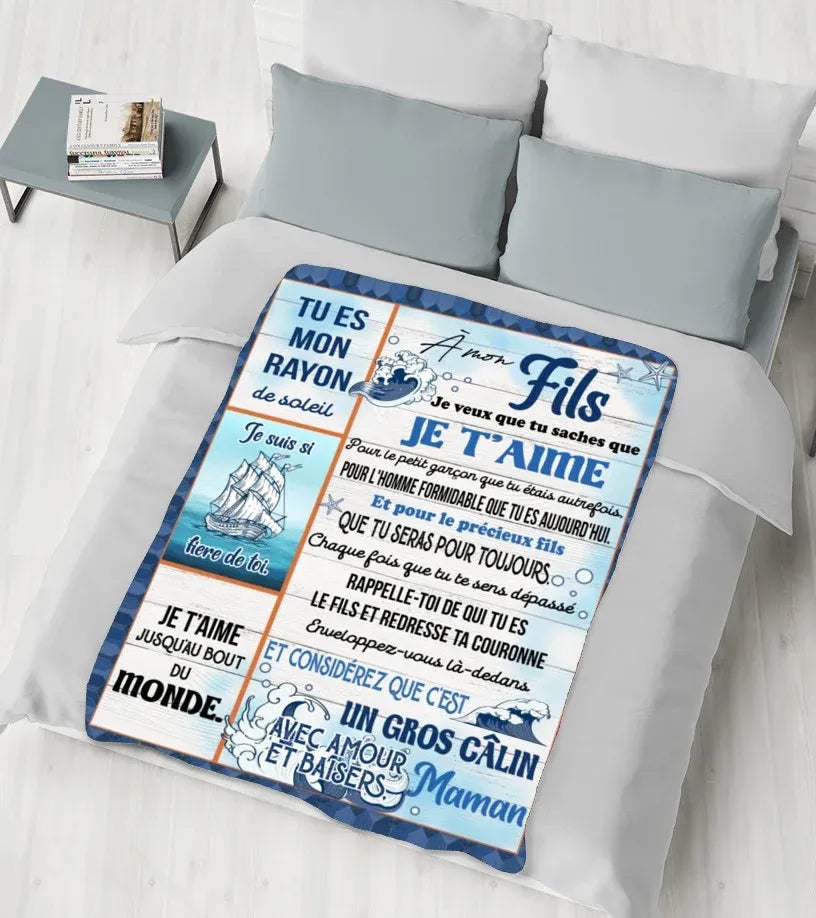 Cadeau Spécial Pour Ton Fils Couverture - De Maman