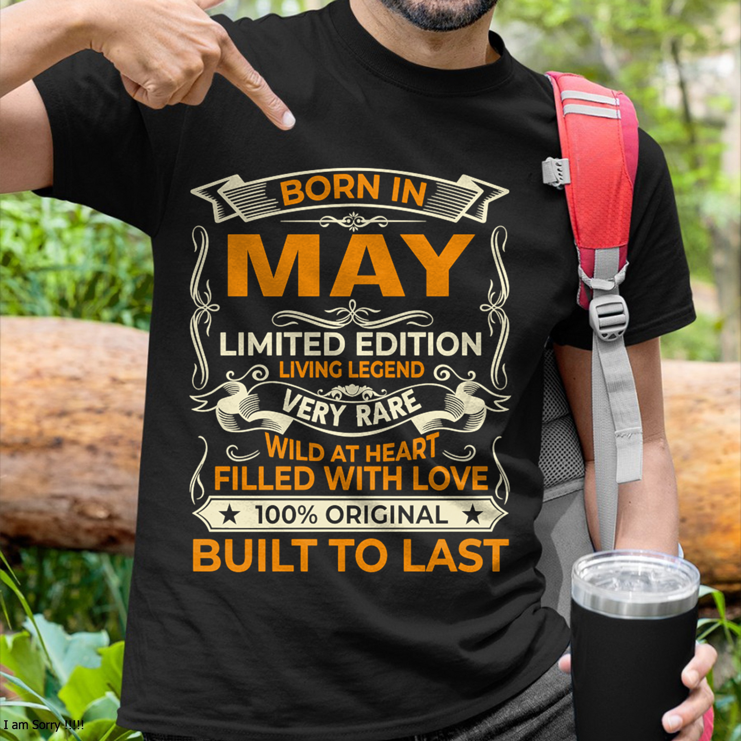 Born In May – Limited Edition Living Legend - T-Shirt For Men - MTNN05 (SKU2605-226-05)