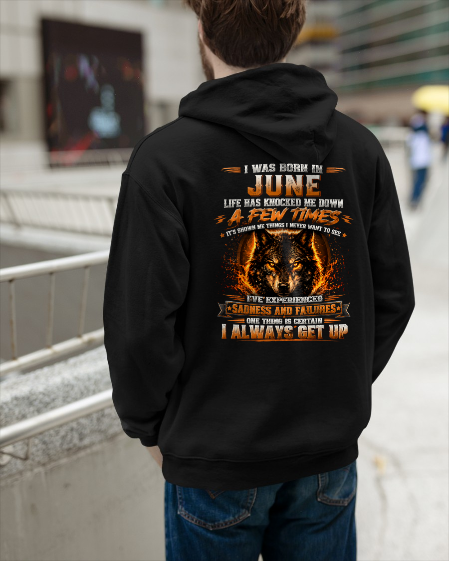 JUNE – LIFE HAS KNOCKED ME DOWN – WOLF T-SHIRT FOR MEN - MTNN06 (SKU2607-331-06)