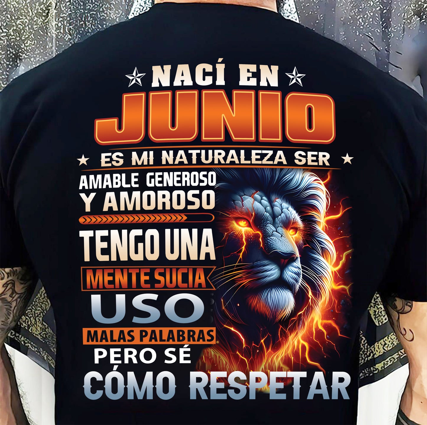 JUNIO - MENTE SUCIA PERO S�� RESPETAR - REGALO DE CUMPLEA��OS PARA HOMBRES - MTNN06sp (SKU10-68-06)