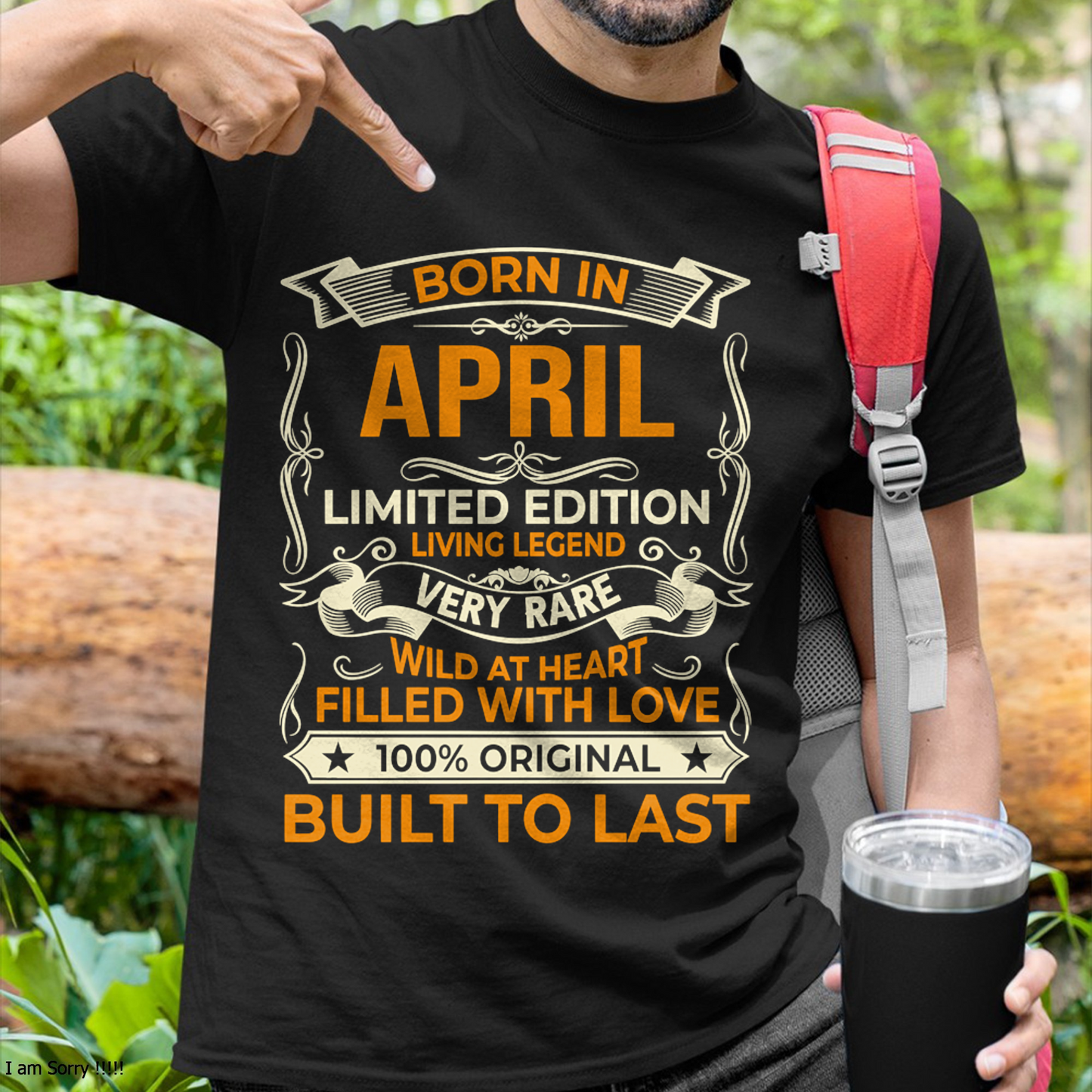 Born In April – Limited Edition Living Legend - T-Shirt For Men - MTNN04 (SKU2605-226-04) (Copy)