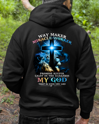 WAY MAKER MIRACLE WORKER – CHRISTIAN T-SHIRT FOR MEN - MTNN00 (SKU2606-342-00)