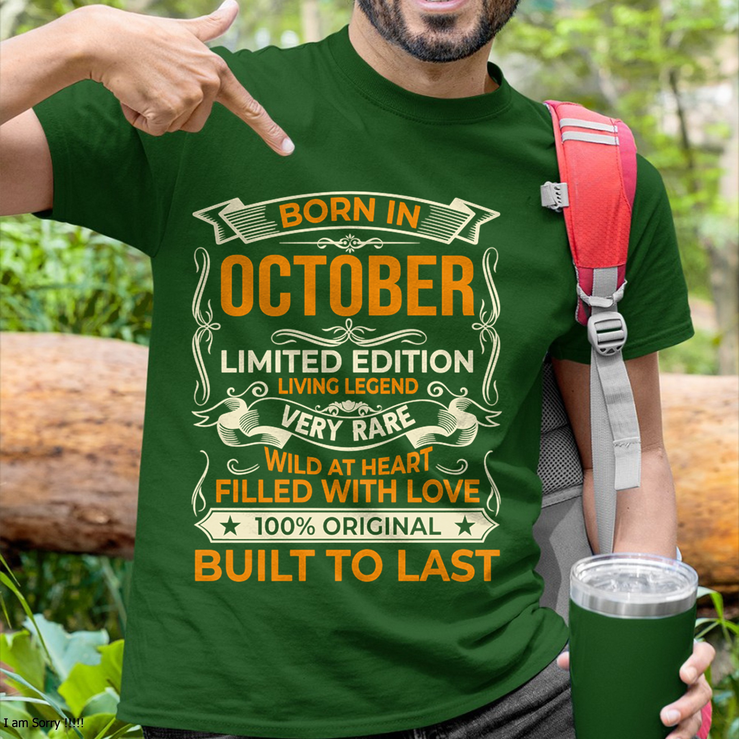 Born In October – Limited Edition Living Legend - T-Shirt For Men - MTNN10 (SKU2605-226-10)