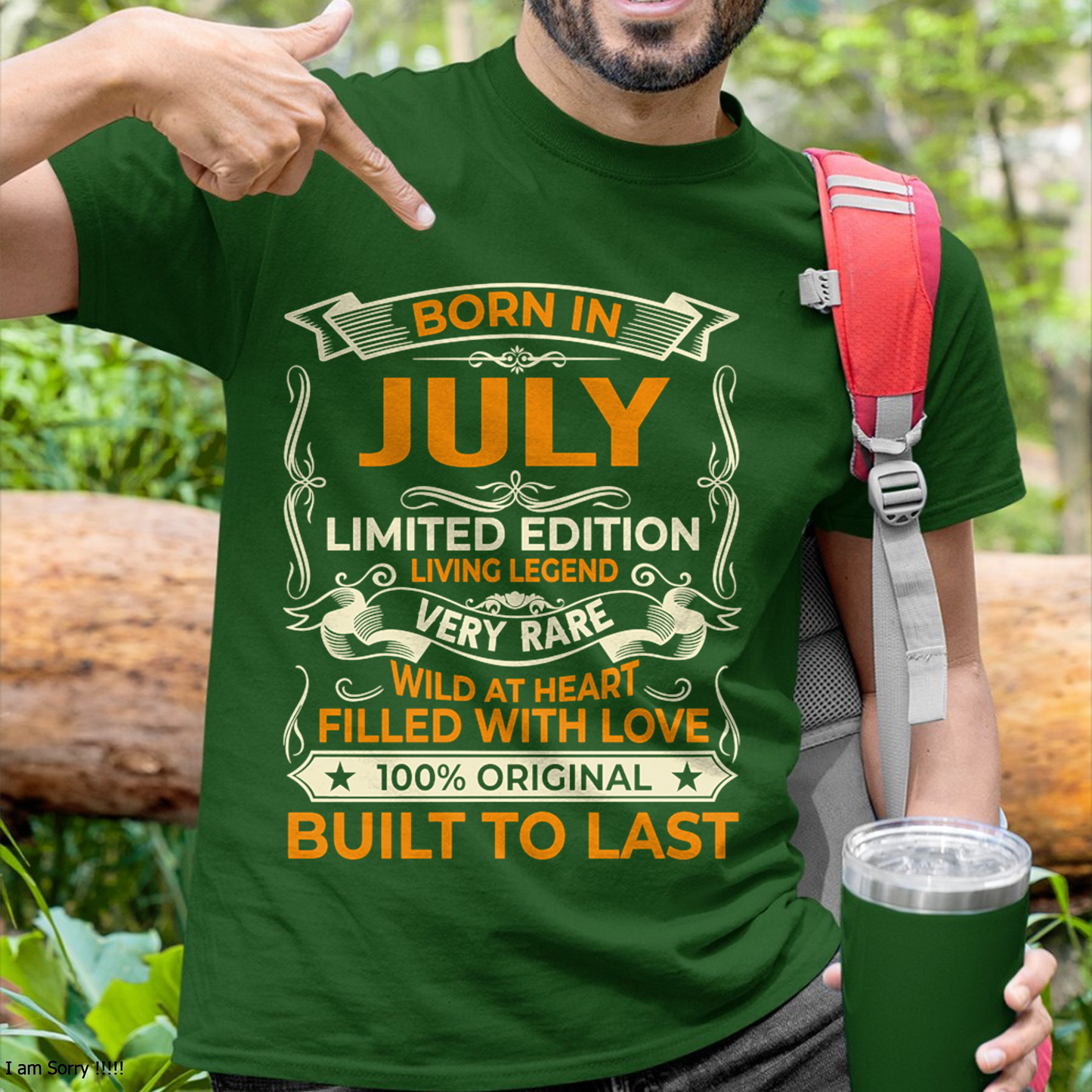 Born In July – Limited Edition Living Legend - T-Shirt For Men - MTNN07 (SKU2605-226-07)