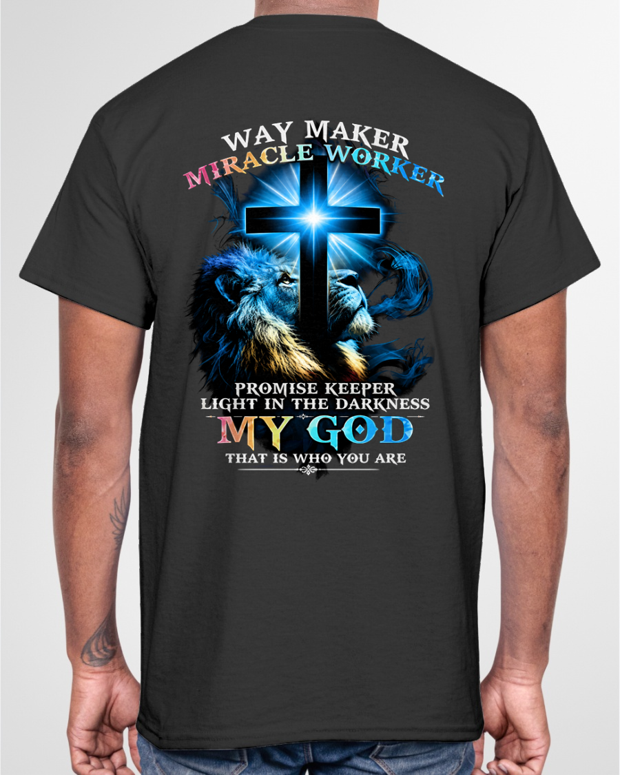 WAY MAKER MIRACLE WORKER – CHRISTIAN T-SHIRT FOR MEN - MTNN00 (SKU2606-342-00)