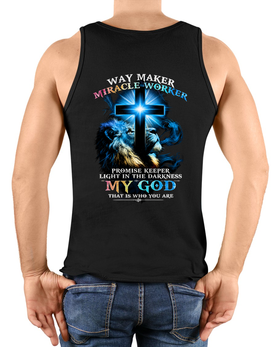 WAY MAKER MIRACLE WORKER – CHRISTIAN T-SHIRT FOR MEN - MTNN00 (SKU2606-342-00)