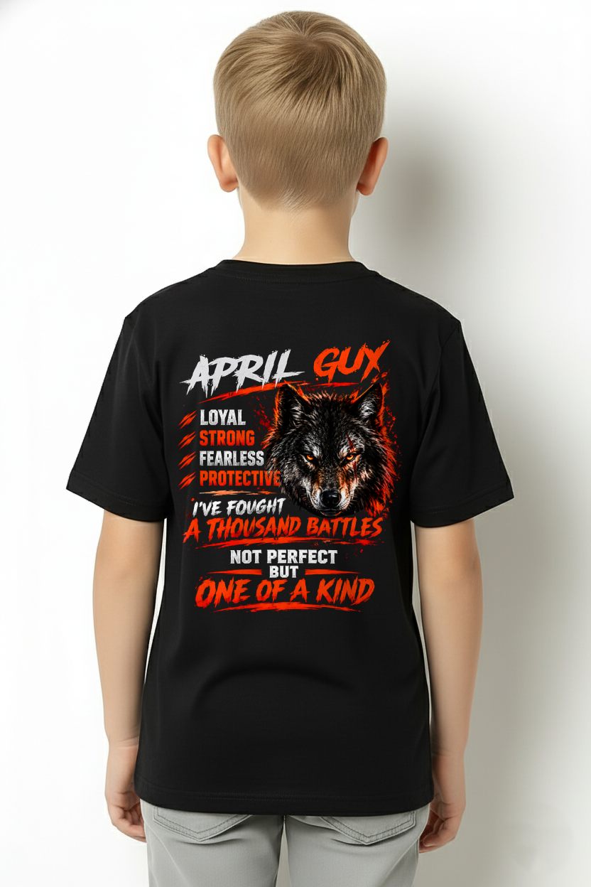 APRIL GUY – I'VE FOUGHT A THOUSAND BATTLES – ONE OF A KIND – T-SHIRT FOR MEN - MTNN04 (SKU2610-18-04)