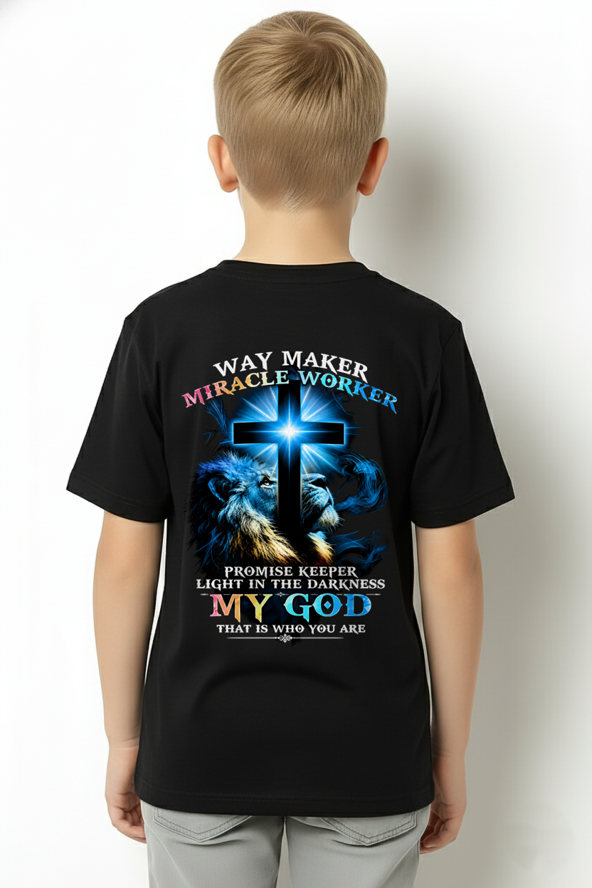 WAY MAKER MIRACLE WORKER – CHRISTIAN T-SHIRT FOR MEN - MTNN00 (SKU2606-342-00)