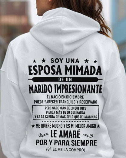 Diciembre - Marido impresionante nacido en diciembre - Regalo especial para tu esposa - T12 (SKU05-81-12)