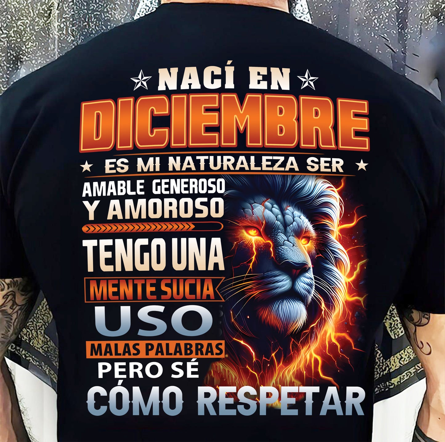 DICIEMBRE - MENTE SUCIA PERO S�� RESPETAR - REGALO DE CUMPLEA��OS PARA HOMBRES - MTNN12sp (SKU10-68-12)