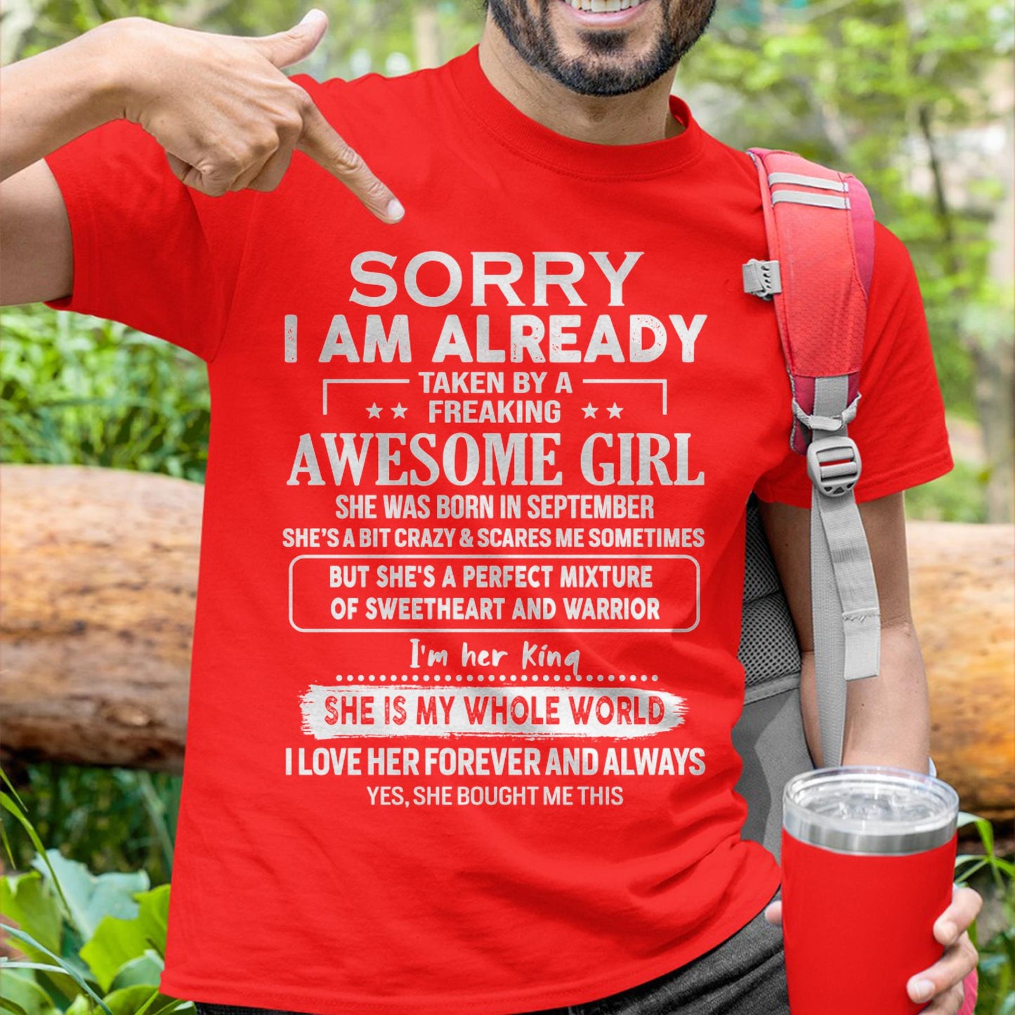 September - Awesome Girl - Perfect Gift For Your Boyfriend, Husband From Wife - MTNN09 (SKU04-86MT-09)