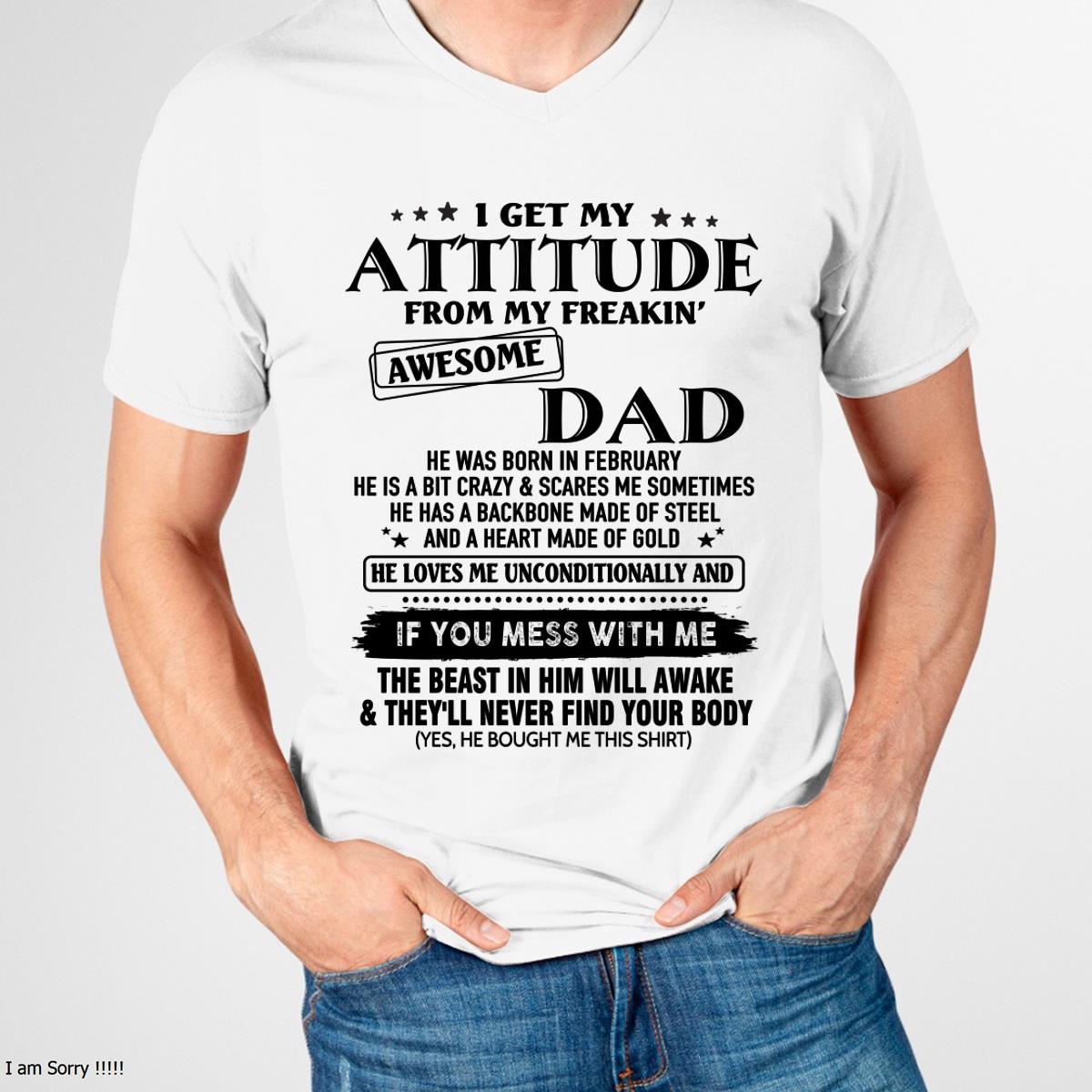 February - Gift For Son and Daughter From Dad - MTNN02 - (SKU-TDADC-02)