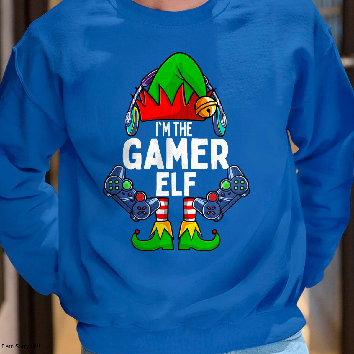 Gamer Elf Matching Family Christmas T-Shirt - Christmas Unisex T-Shirt/Hoodie/Sweatshirt - HNDS00