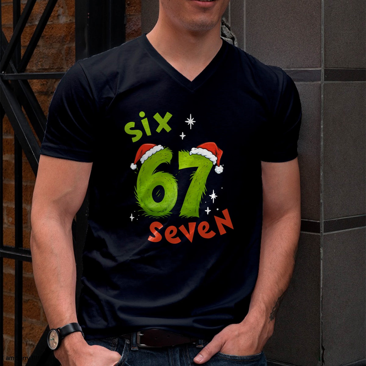 67 Meme Six Seven for Kids Women Men Boys Girls Christmas T-Shirt - Christmas Unisex T-Shirt/Hoodie/Sweatshirt - HNDS00