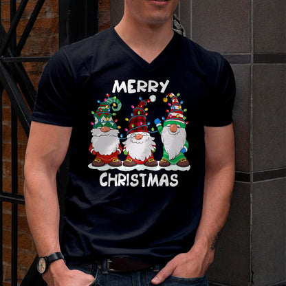 Merry Christmas Gnomes Xmas Family Men Women T-Shirt - Christmas Unisex T-Shirt/Hoodie/Sweatshirt - HNDS00